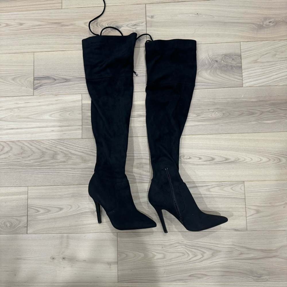 Aldo Over-The-Knee Suede Boots